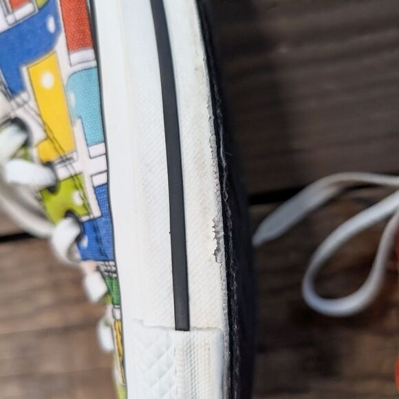 Converse Graphic High-Tops M7/W9 - Picture 5 of 10